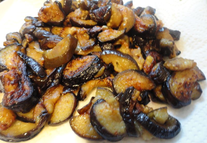 Aubergines à l'orientale