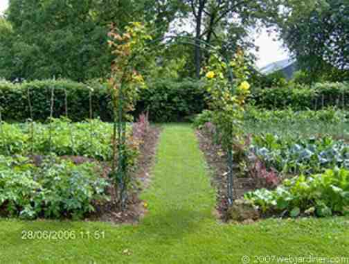 entrée potager web