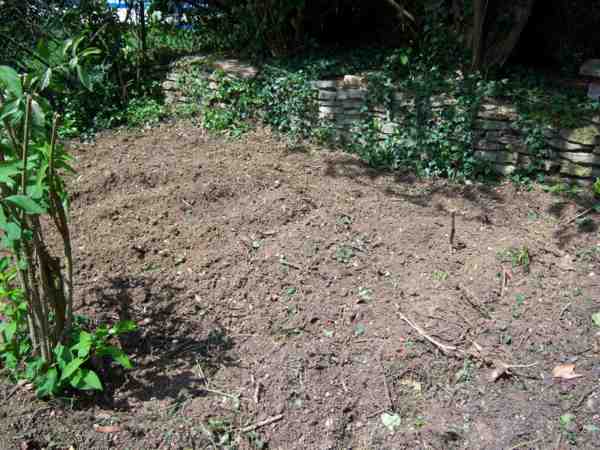 potager, emplacement