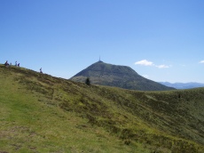 Le Puy de Dôme vu du Puy Pariou