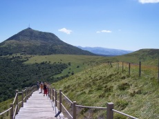 Le Puy de Dme  la descente