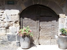 Porte d'entrée de la maison des notaires (de mémoire)
