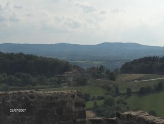 vue du haut de la tour